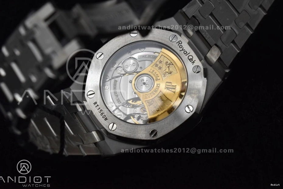Royal Oak SS on Super Clone Dial Gray SS Edition Best Bracelet 1:1 SA3120 Textured 37mm ZF 15450 0509